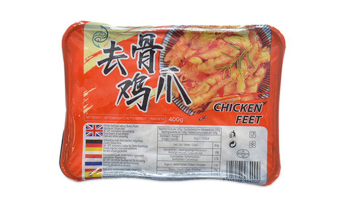 Frozen Boneless Chicken Feet / Chan Ga Rut Xuong 400g