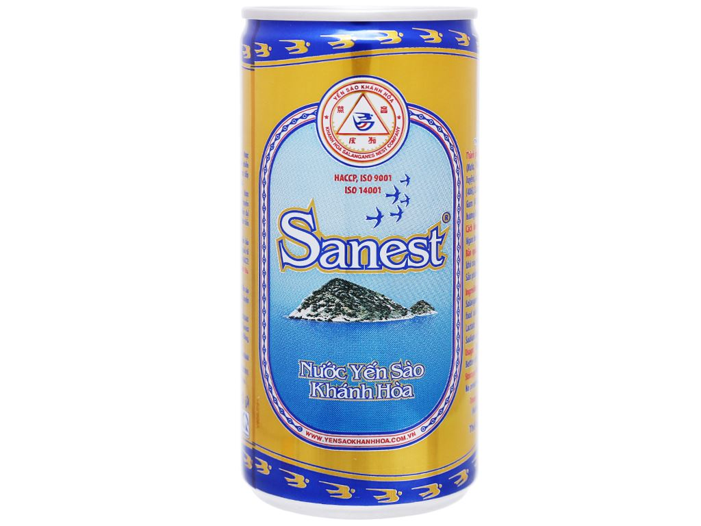 SANEST Bird Nest Drink/ Nuoc Yen Xao Khanh Hoa 190 ml