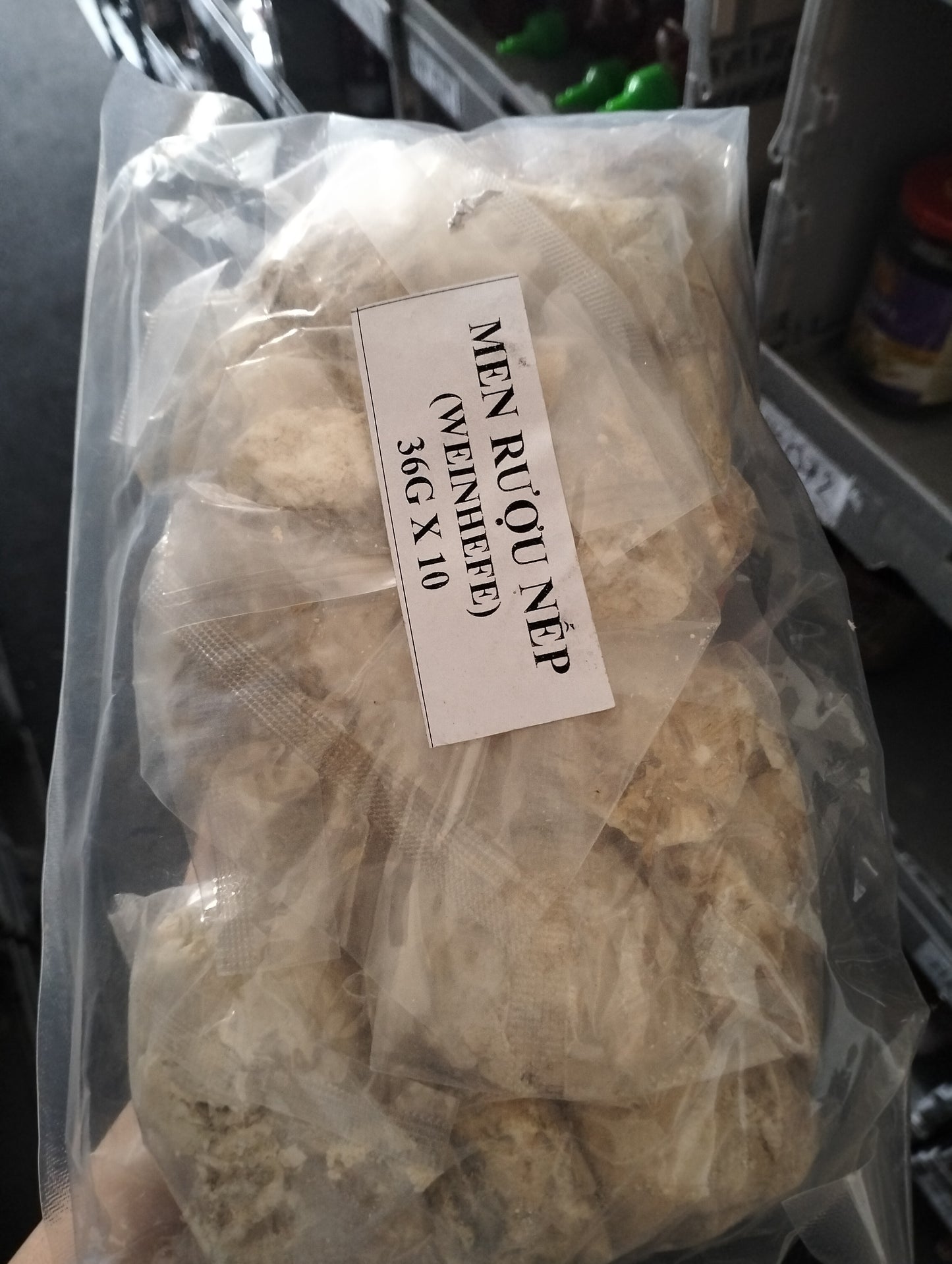 Rice Wine Yeast Vietnam / Men Ruou Nep 40 pcs