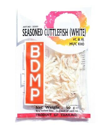 Fish snack squid white BDMP / Kho Muc Trang 50g
