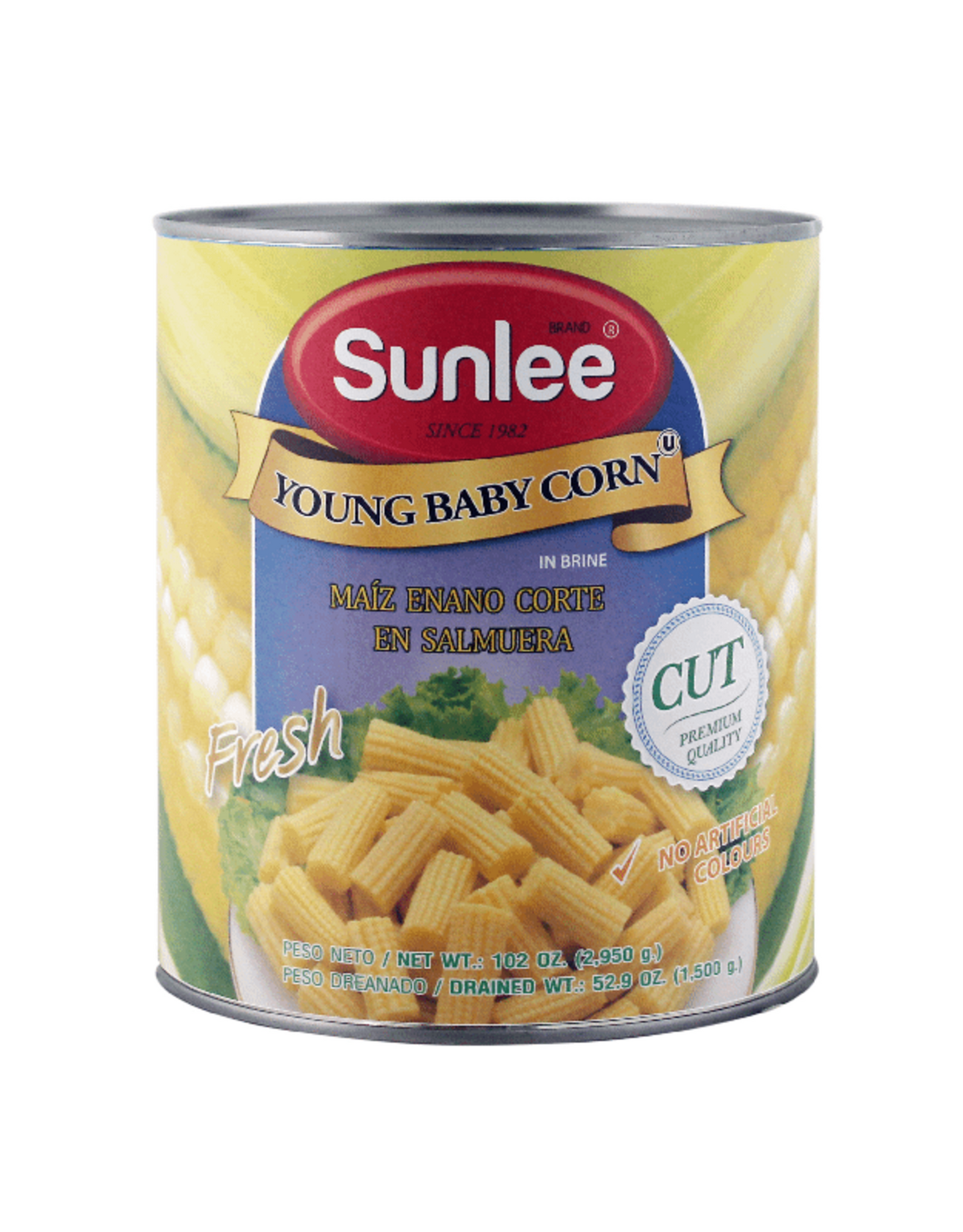 SL Baby Corn Cut Eo/ Bap Non 410g (BBD 2/2025)