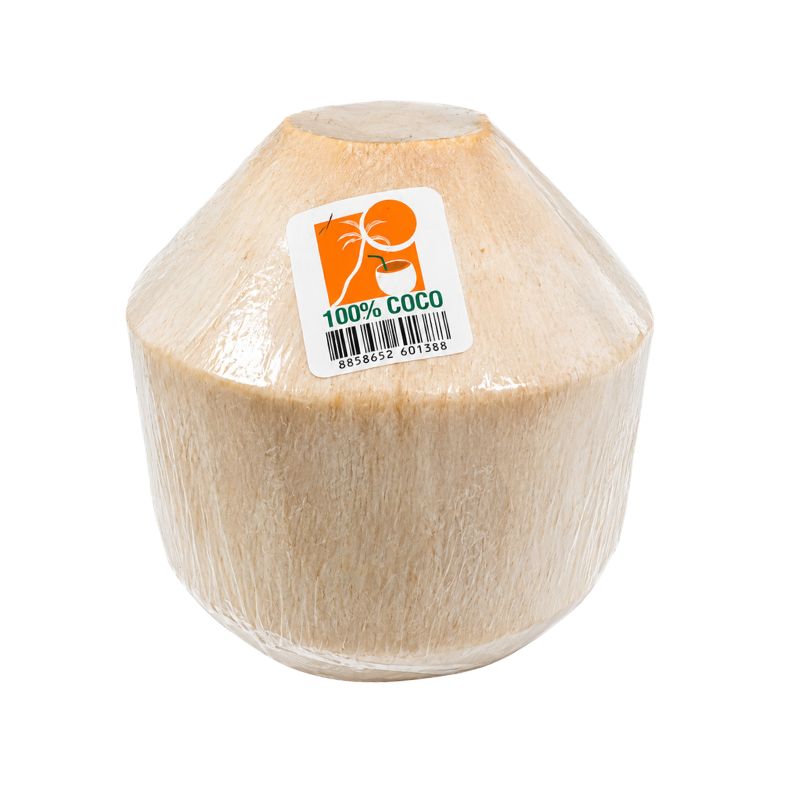 Fresh Peeled Young Coconut - 1 piece