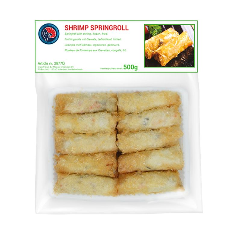 Mooijer Frozen Shrimp Springroll 500g / Cha Gio Tom 500g