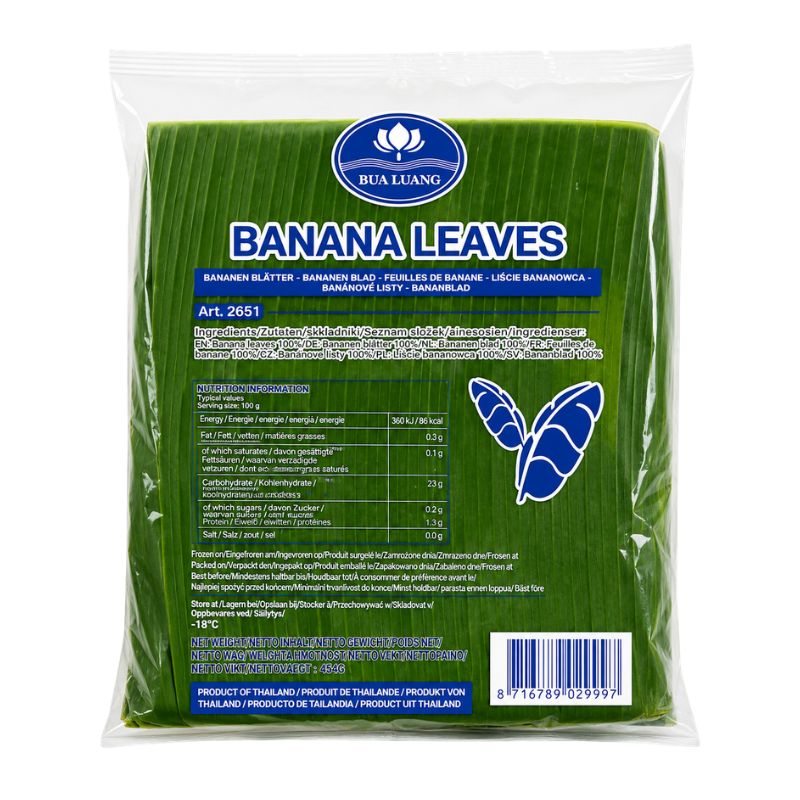 M1 -Bua Luang Banana Leaves 454g 10leaves