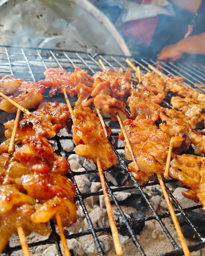 Combo Grilled Pork Prawn