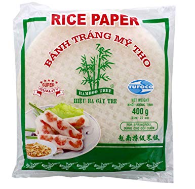BAMBOO TREE Rice Paper 22cm Spring Roll 400g