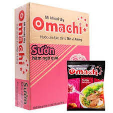 Omachi Instant Noodles Sparerib Flavour 30 x 80g (1 box)