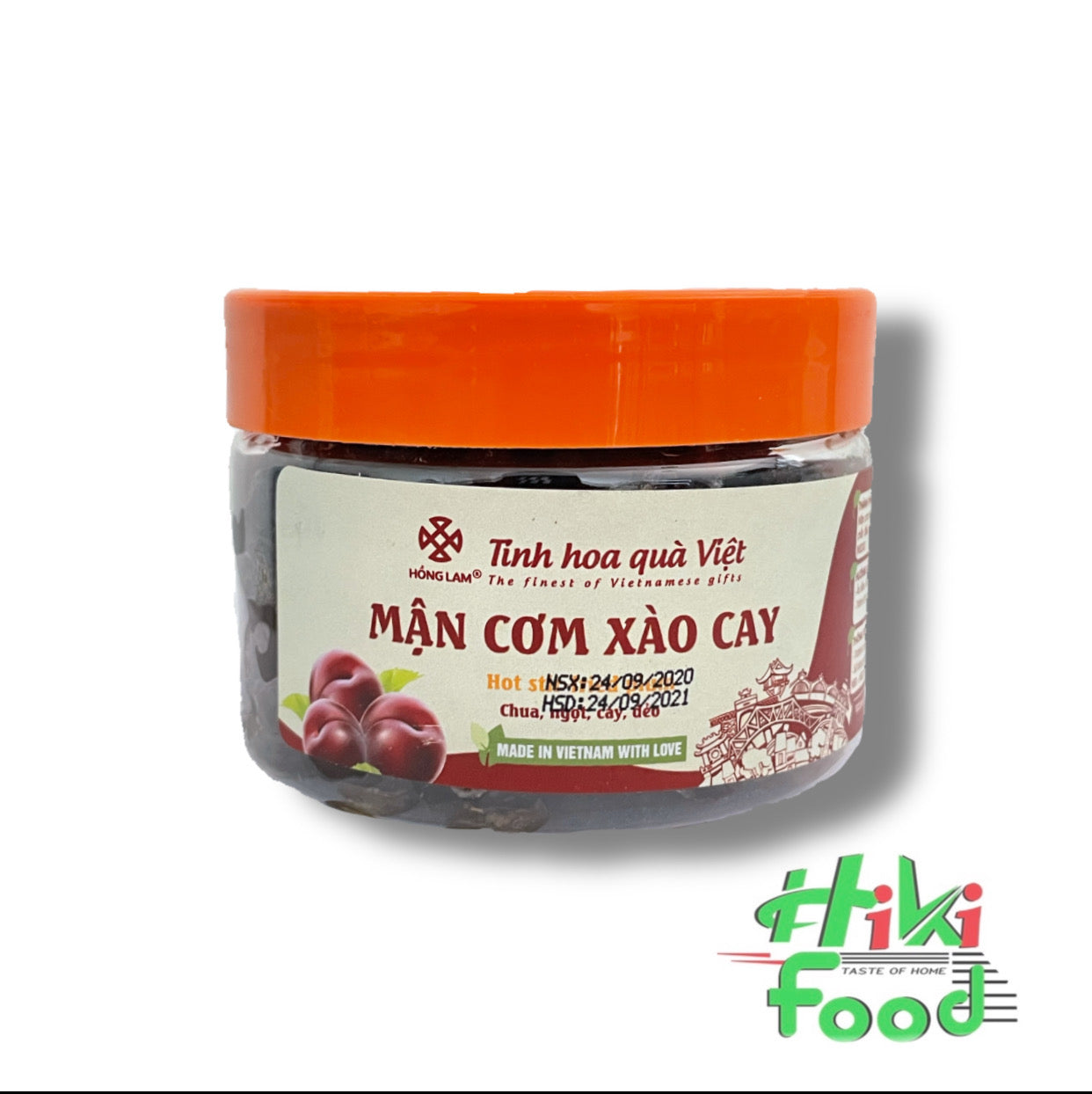 Spicy Fried Plum / Mận Cơm Xào Cay 200g