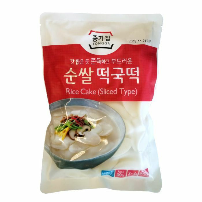 A1 - Korean Rice Cakes Topokki -  Banh Gao Han Quoc 500g