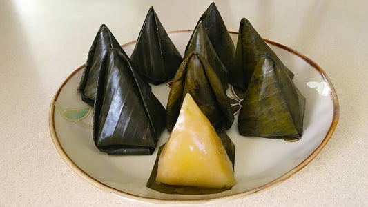 Bean Rice Cake 5pcs/Banh It Nhan Dau (5 Cai) 500g