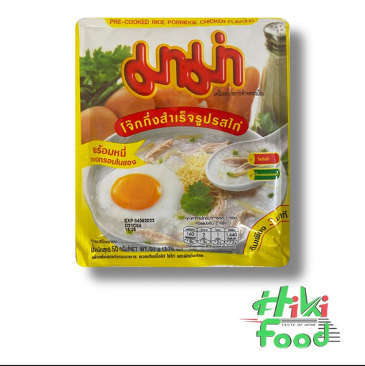 A1/HS - MAMA Instant Rice Porridge Chicken Flavor/MAMA Cháo Thịt Gà Ăn Liền 50g BBD: 04/06/2022