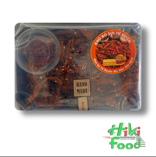 Sichuan Dried Beef/ Bo Tu Xuyen 250g