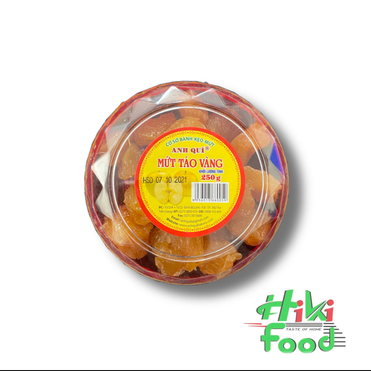 Sweet and Spicy Apple/ Mut Tao Vang 200g