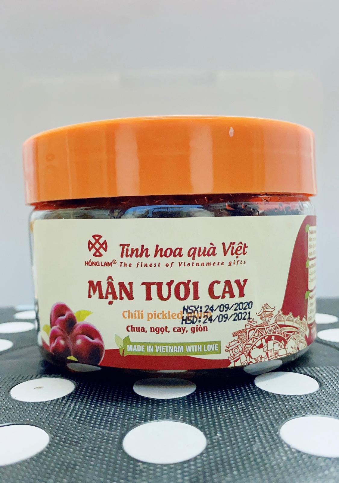 T1 - Dried Spicy Plum/ Mận Cay Tươi 200g