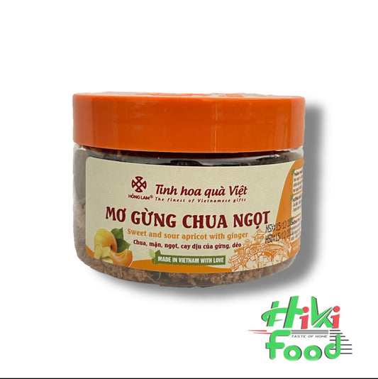 Dried Sweet Sour Ginger Plum / Omai Mơ Gừng Chua Ngọt 200g