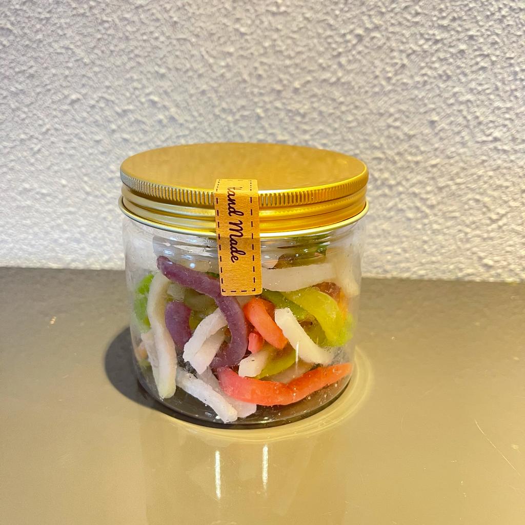 Homemade Dried Coconut / Mứt Dừa Bảy Màu 120g