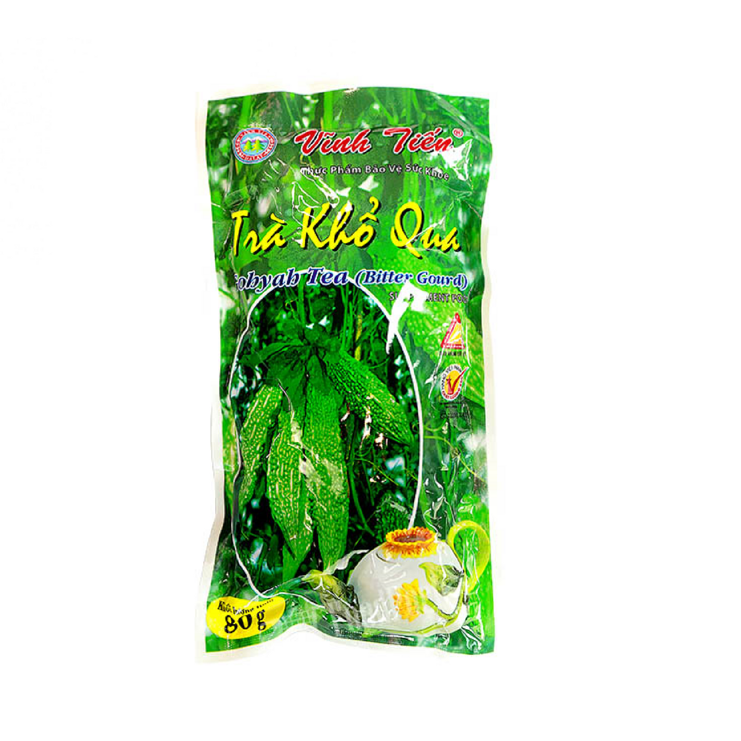 TM - VINH TIEN Bitter Melon Tea / Trà Khổ Qua 80g