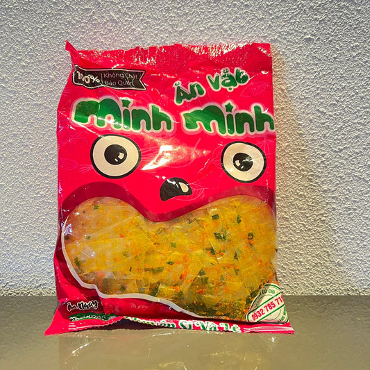 MINH MINH Onion Shrimp Taste Rice Paper/ Banh Trang Vi Tom Hanh 120g