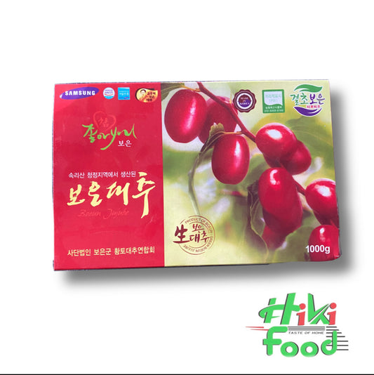 Korea Dried JuJube/ Tao Do Kho Han Quoc 1kg