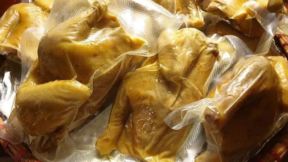 NL - Salted Chicken Whole 1.2kg/ Gà Nằm Ổ Ủ Muối Nguyên Con