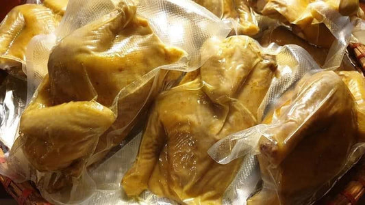 NL - Salted Chicken Half 700-800g/ Ga Nam O U Muoi Nửa Con