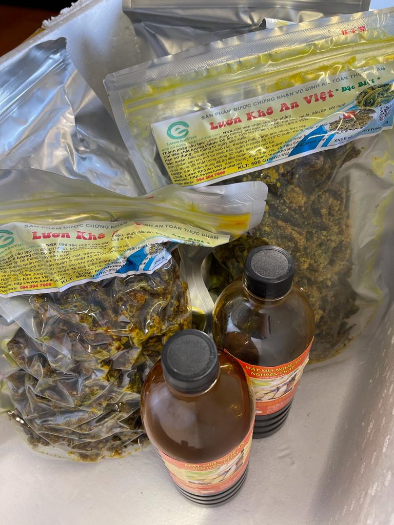 Dried Eel /  Lươn Khô 500g