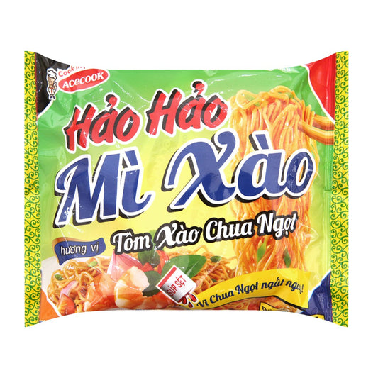 Acecook Hao Hao Inst. Noodle Sweet&Sour Shrimp 76g / My Xao Tom Chua Ngot