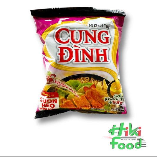 CUNG DINH Inst Noodle Spareribs Bamboo 79g/ My Suon Heo Ham Mang ( BBD 25/11/2023)
