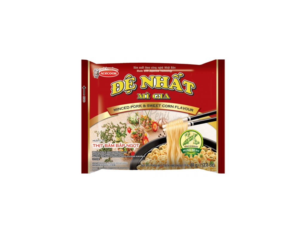 A1 - ACECOOK De Nhat Inst Noodle Minced Pork & Sweet Corn 81g