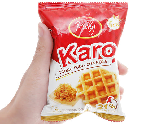 Karo Cake With Pork Floss/ Banh Trung Tuoi Cha Bong 26g