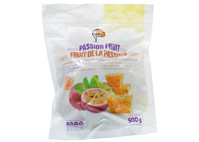 Passionfruit Pulp In Cubes / Viên Cốt Chanh Dây 500g