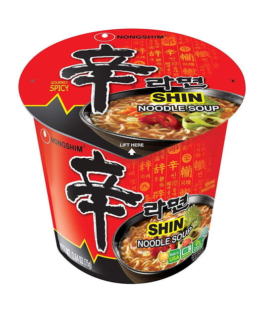 Instant Noodle Shin Ramyun Cup 68g (BBD: 1/9/2022)