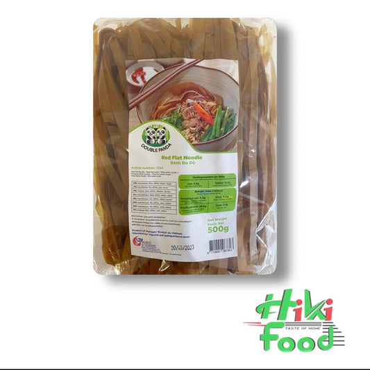 Red Flat Noodle/ Banh Da Do 500g (BBD : 30.09.2023)
