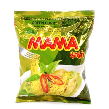MAMA Inst.Noodle Green Curry 60g