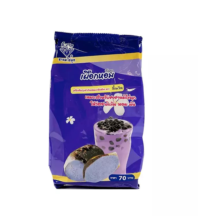 EWERN Bubble Milk Tea Taro POWDER 450g / Bot Tra Sua EWERN Khoai Mon 450g