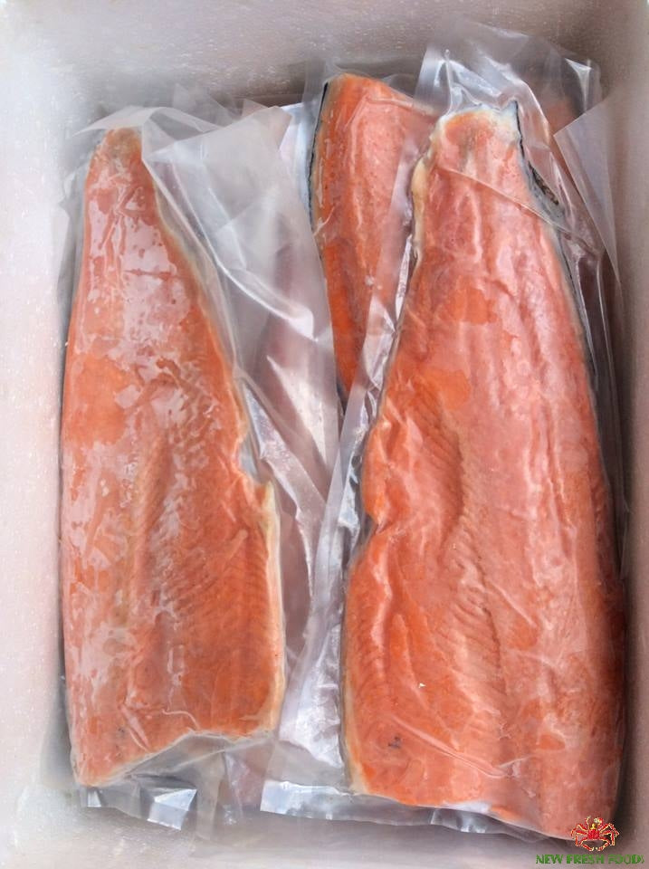 BNC- Salmonfillet Skin On/ Ca Hoi File Co Da 1.1 Kg-1.3 Kg