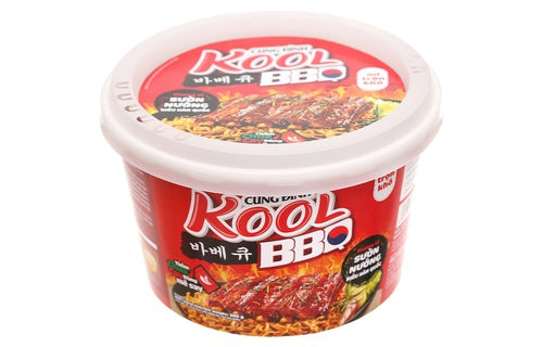CUNG DINH Fried Noodle BBQ Bowl 105g / Mỳ Xào Tô BBQ BBD 01/06/2022