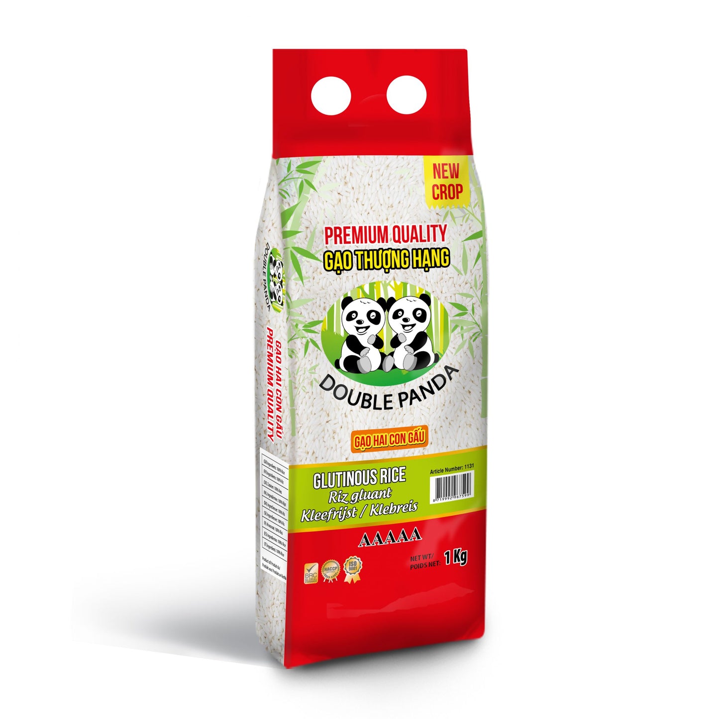 Double Panda Glutinous Rice / Gao Nep 1kg