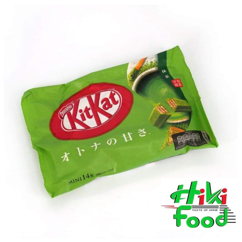 Nestle Kit Kat Mini Otona Greentea 135g / Nestle Bánh Kit Kat Mini Trà Xanh 135g (BBD:30/04/2022)