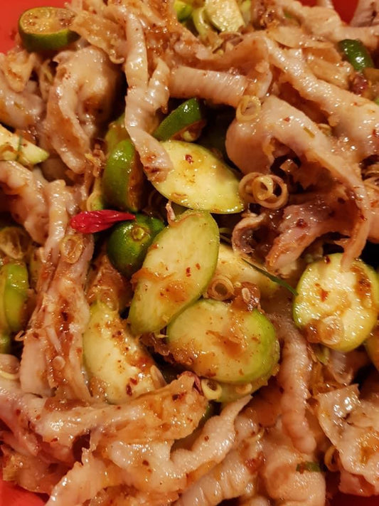 Thais Sauce Boneless Chicken Feet / Chan Ga Rut Xuong Sot Thai 450g - 550g