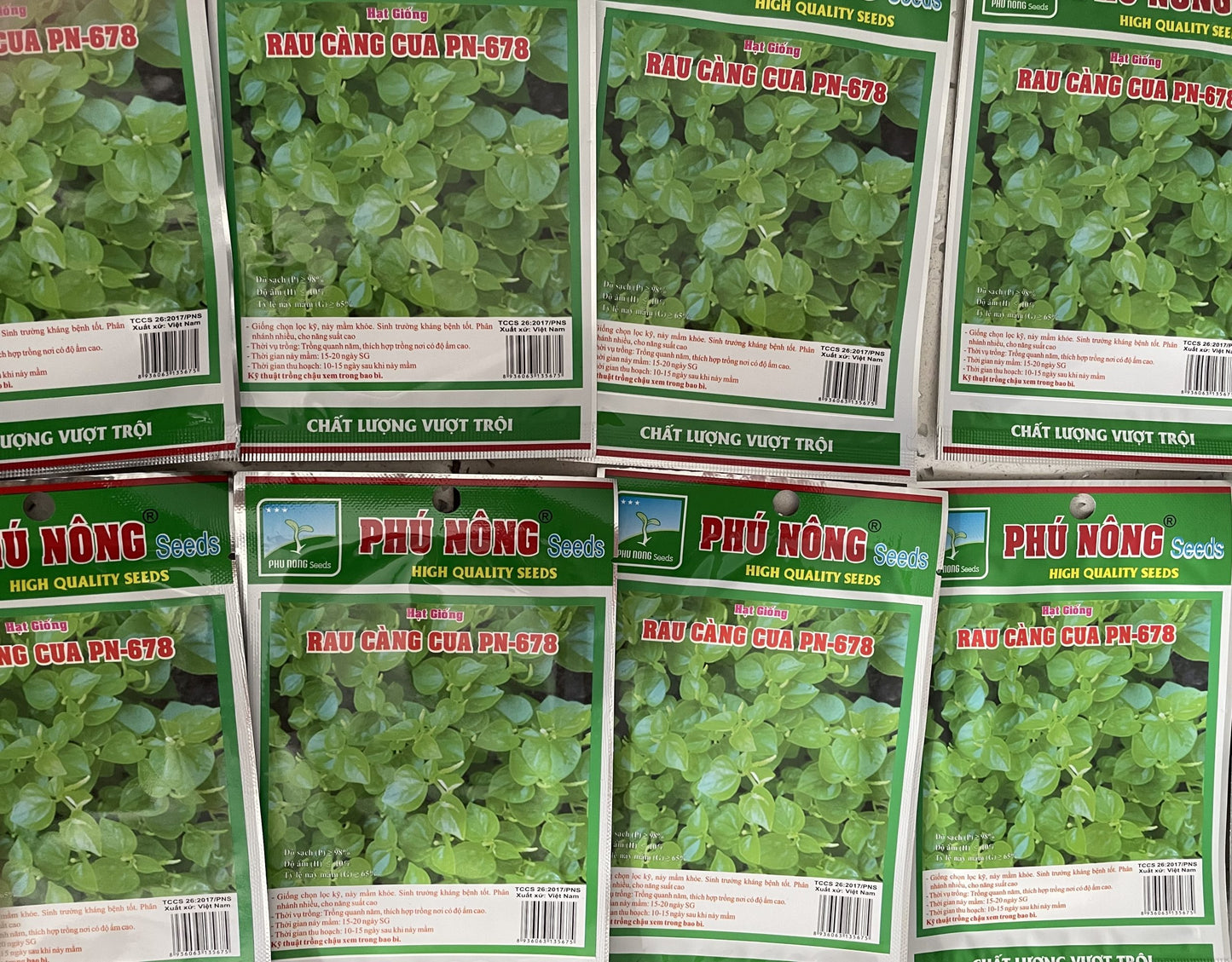 Pepper Elder Seeds / Hat Giong Rau Cang Cua