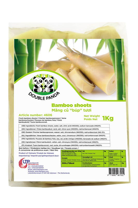 Double Panda Bamboo Shoot Whole 1Kg