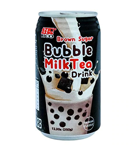 Rico Bubble Milk Tea Brown Sugar/Tra Sua Tran Chau Duong Den 350ml