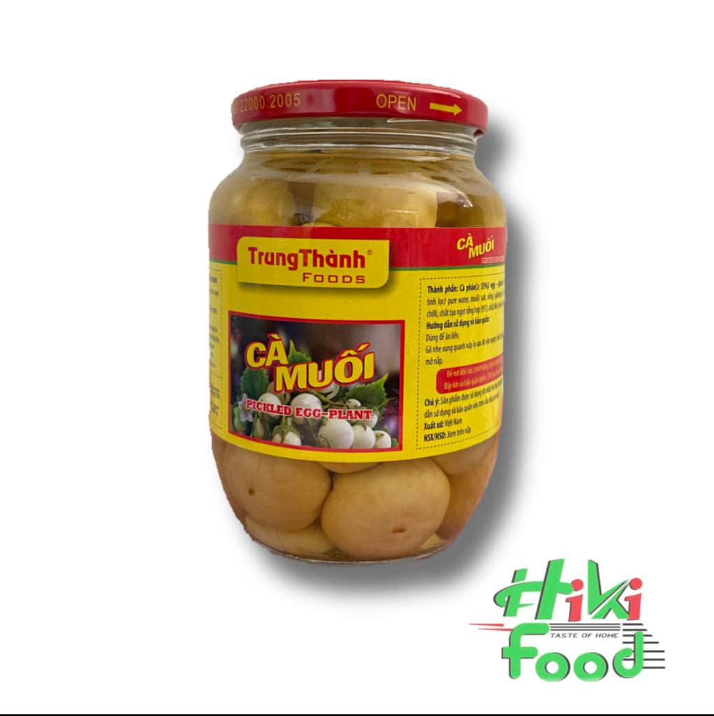 Trung Thanh Pickled Eggplant Ca Phao Muoi 500g