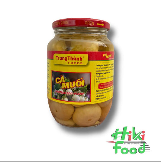 Trung Thanh Pickled Eggplant Ca Phao Muoi 500g