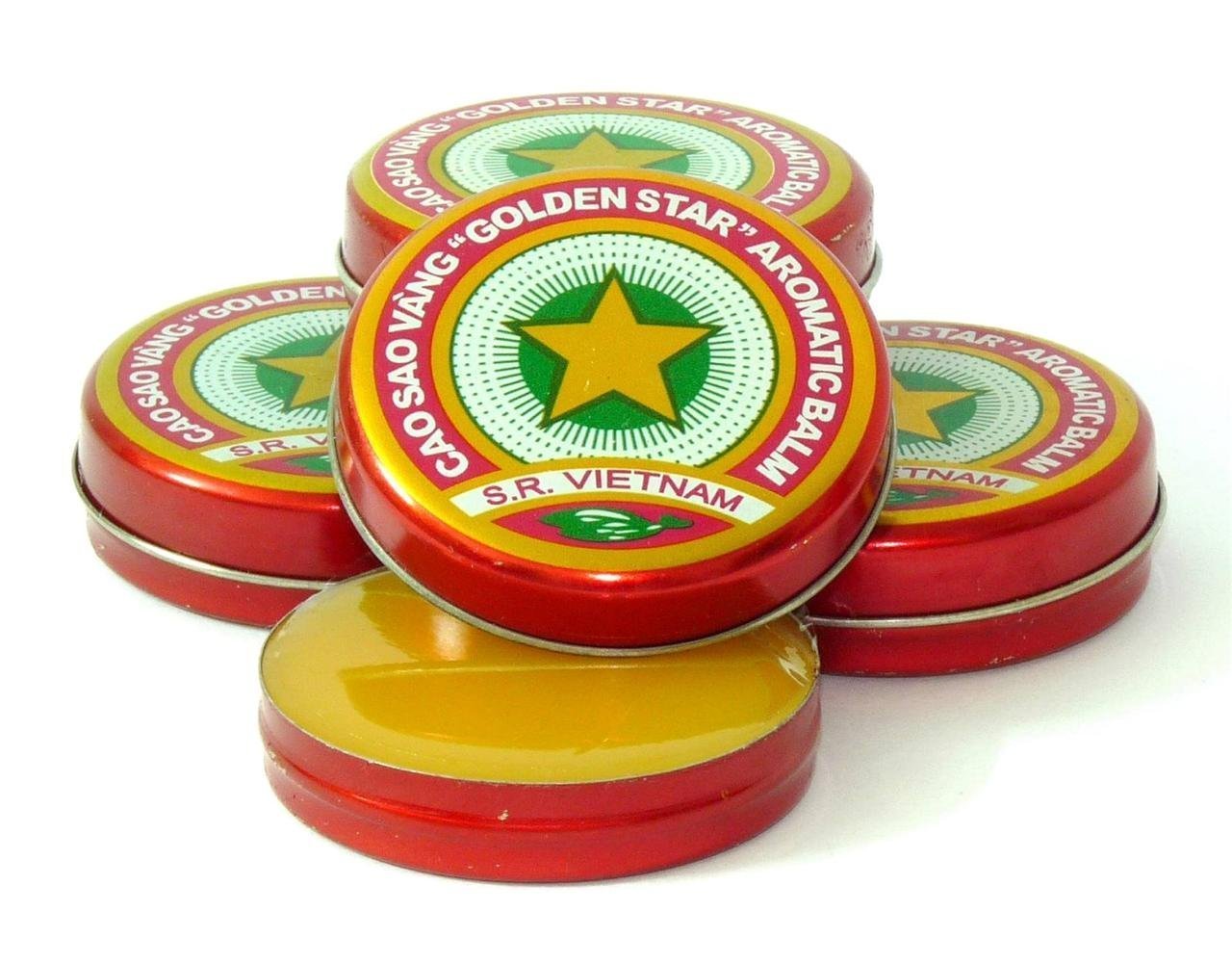 Golden Star Balm 3g/ Cao Sao Vang