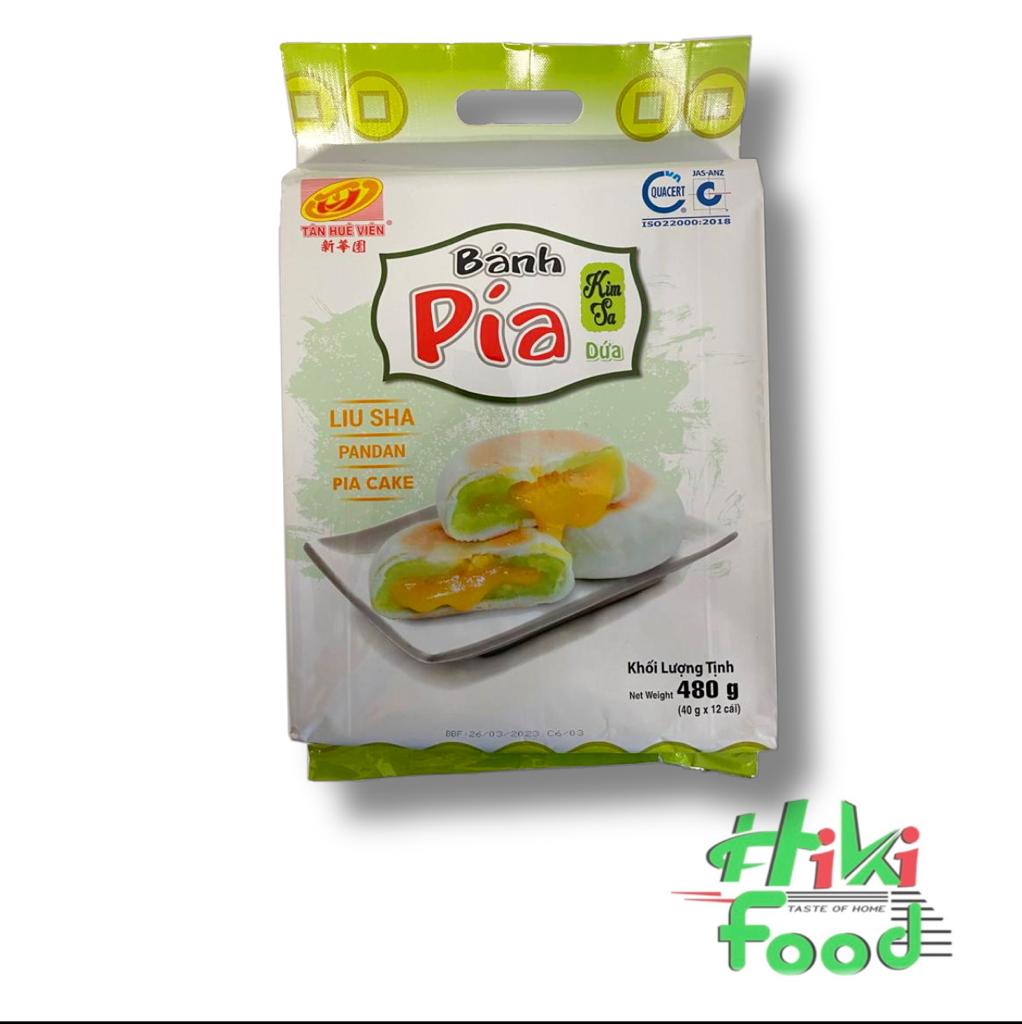 L1 - THV Pia Kim Sa Pandan/ Banh Pia Kim Sa La Dua 480g VN