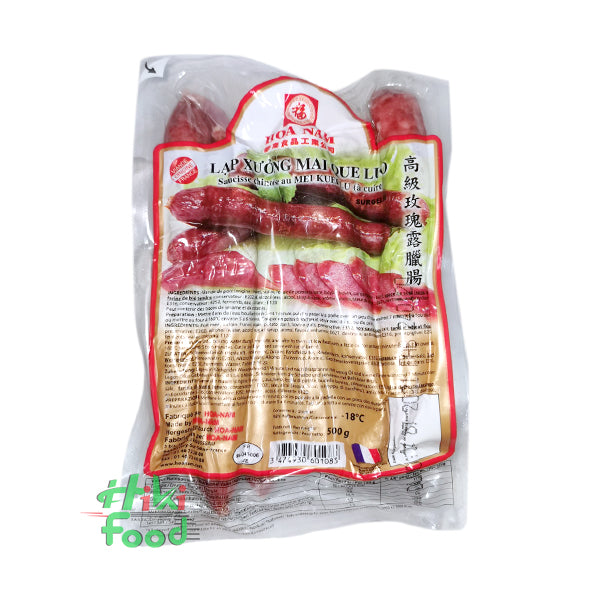 HOA NAM Frozen Sausages Lap Xuong MQL 500g
