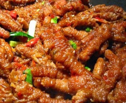 Chickenfeet With Black Bean Sauce/ Chan Ga Phong Chao 300g