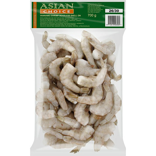 A1 - Asian Choice Headless shell on Shrimp 13/15 1Kg 70%